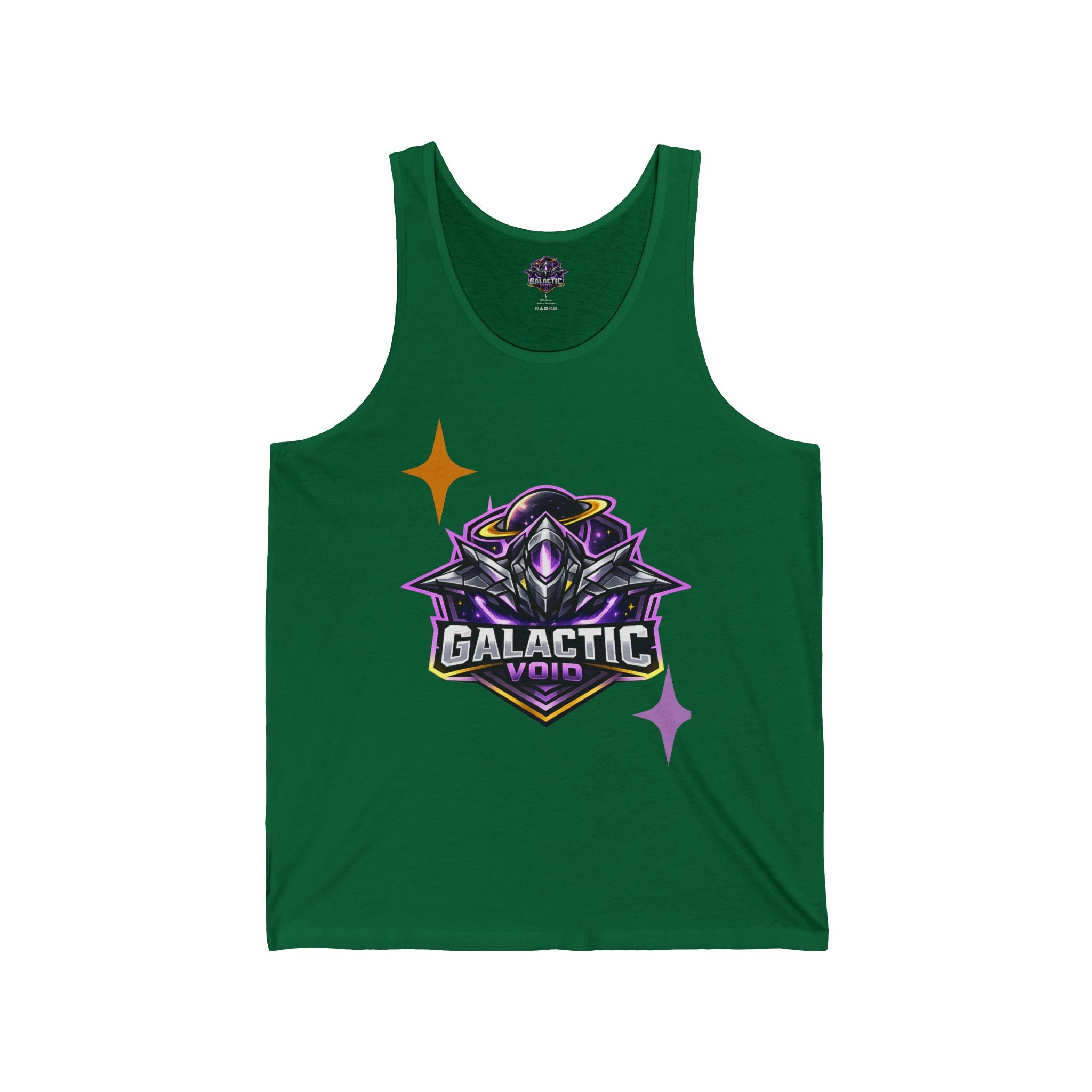 Galactic Void Tank Top — Space Logo Gamer Tank