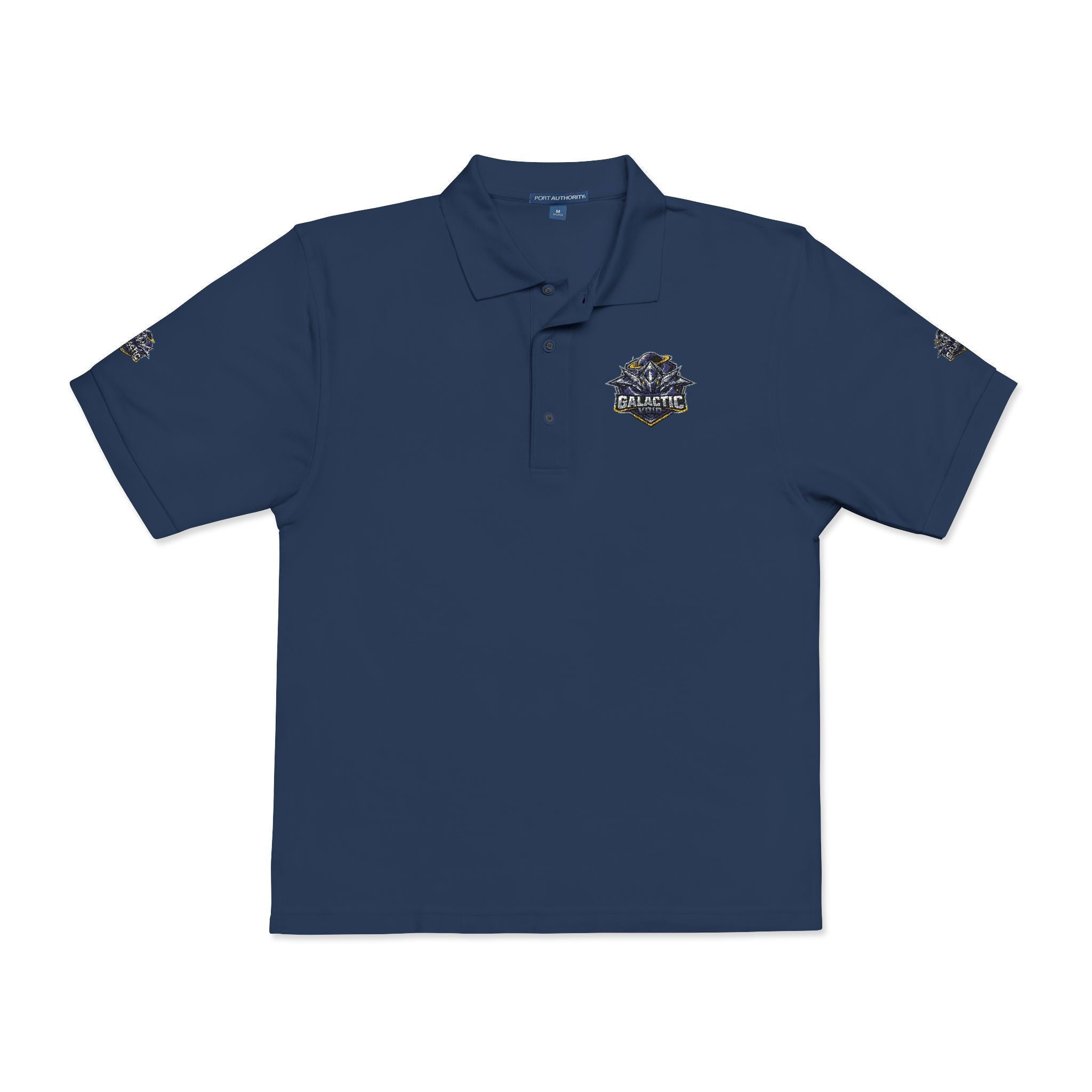 Embroidered Galactic Void Polo