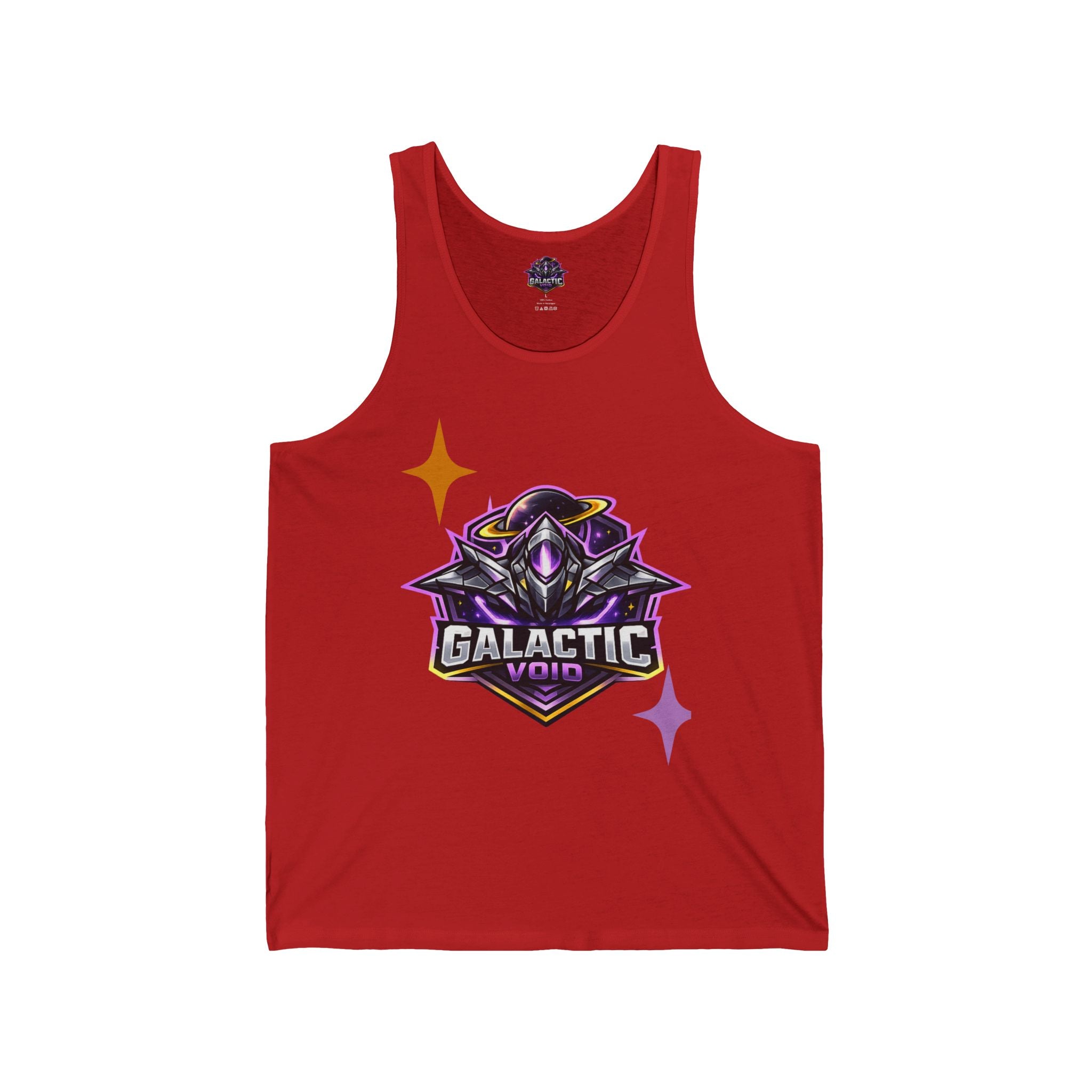 Galactic Void Tank Top — Space Logo Gamer Tank