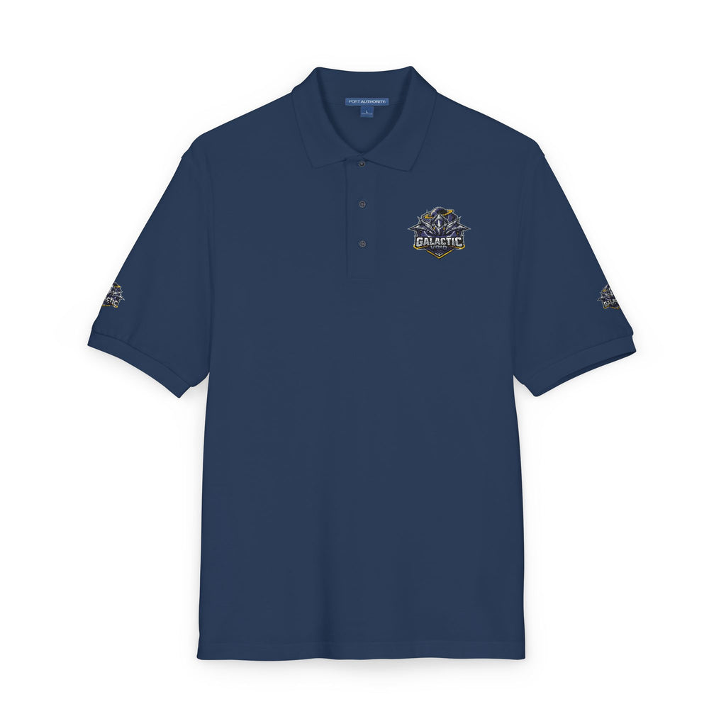 Embroidered Galactic Void Polo