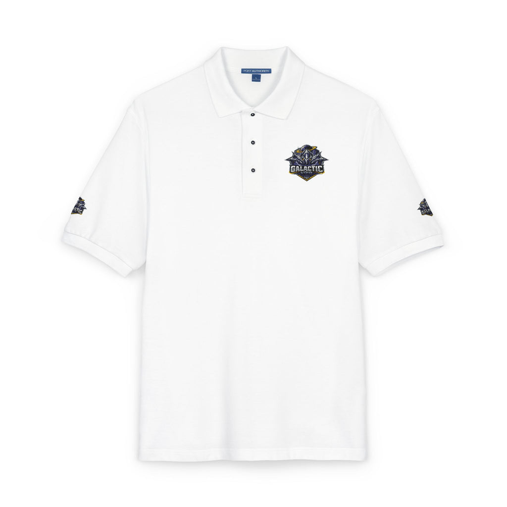 Embroidered Galactic Void Polo