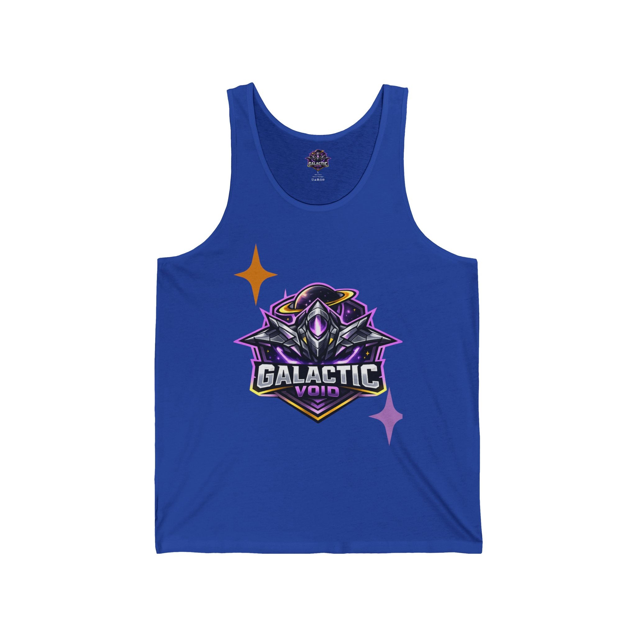 Galactic Void Tank Top — Space Logo Gamer Tank