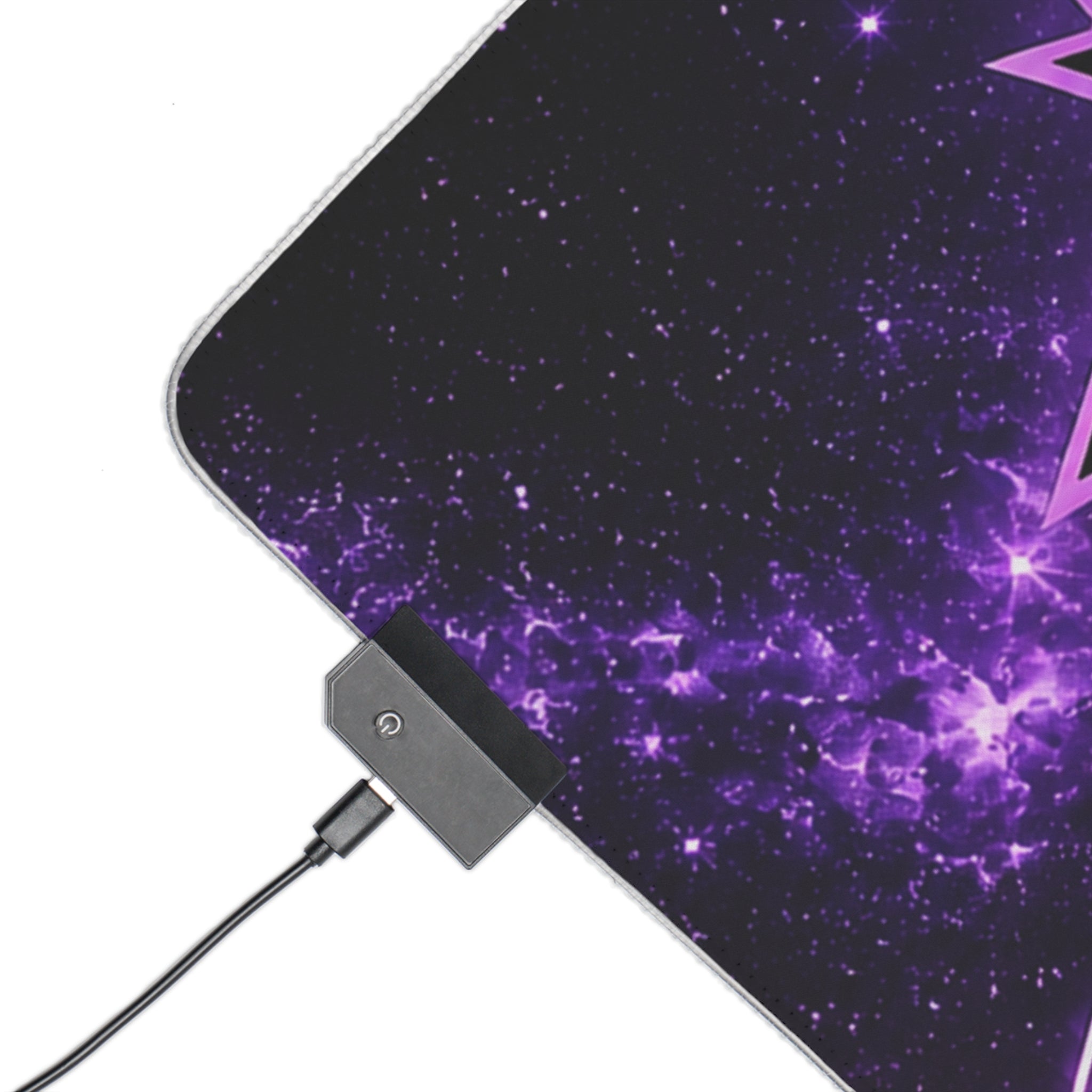 LED Gaming Mouse Pad — "Galactic Void" RGB Extended Desk Mat for Gamers