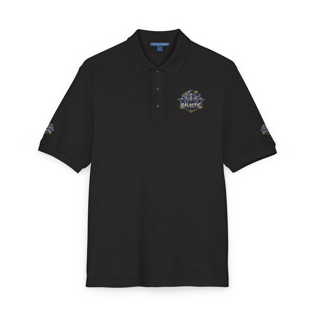 Embroidered Galactic Void Polo