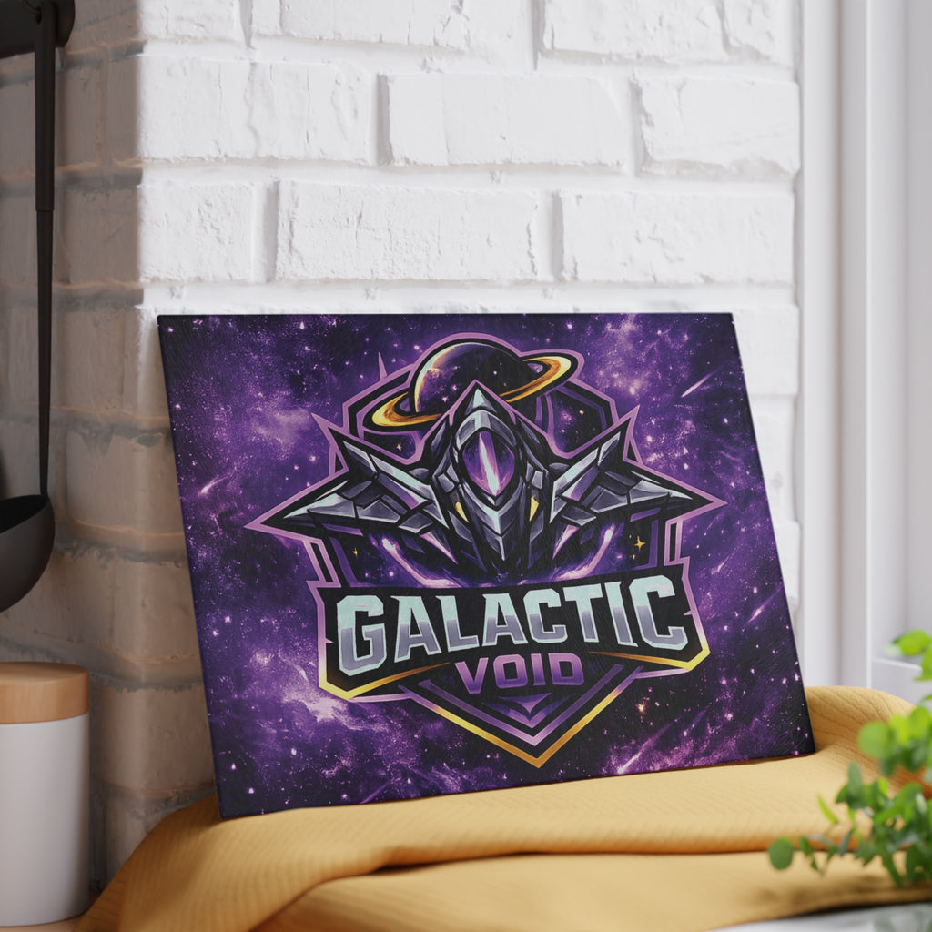 Galactic Void Glass Cutting Board