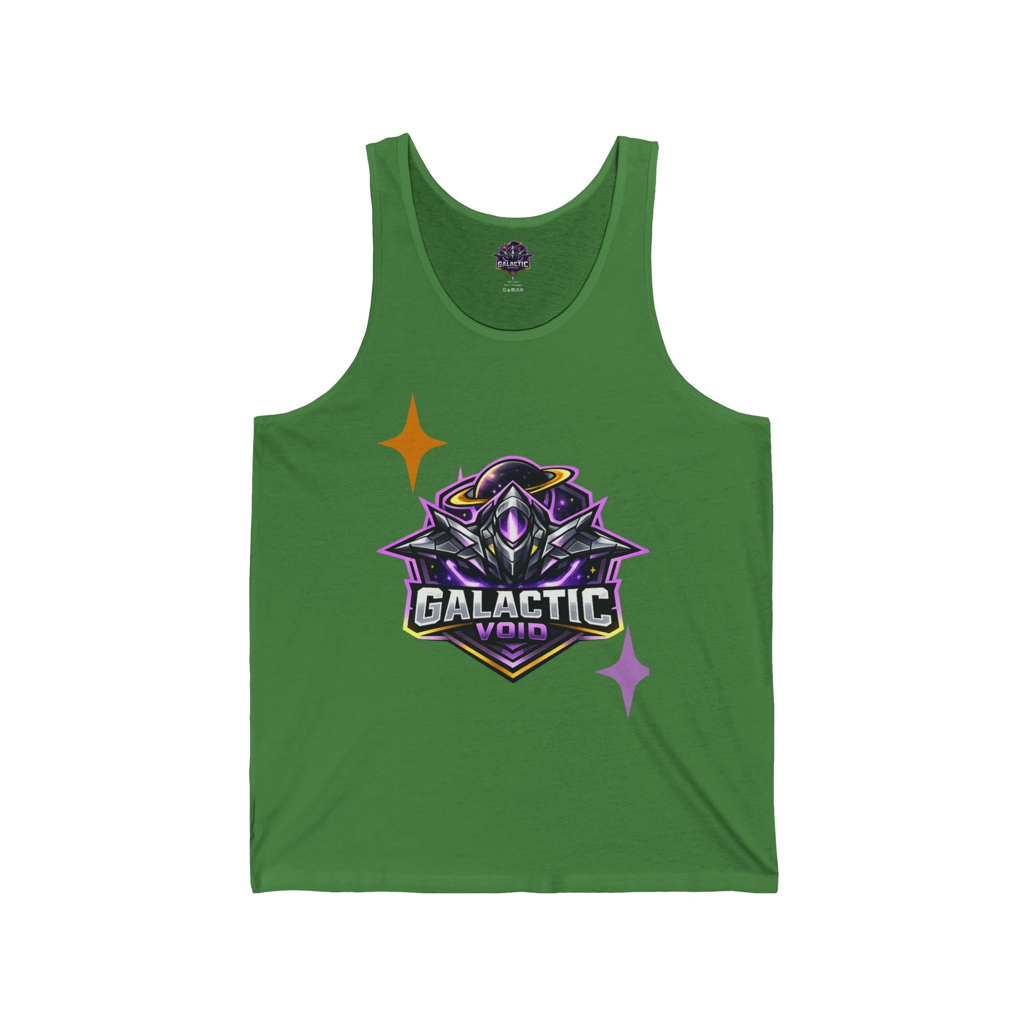 Galactic Void Tank Top — Space Logo Gamer Tank