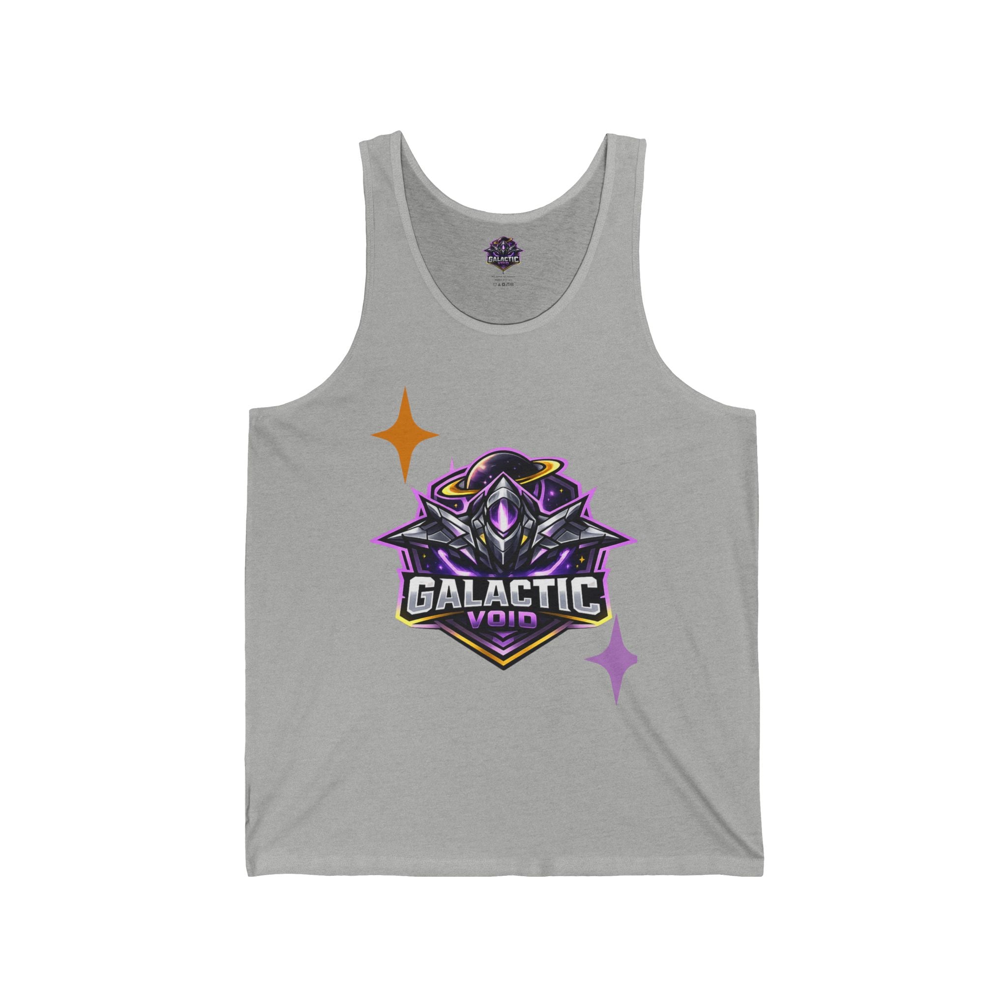 Galactic Void Tank Top — Space Logo Gamer Tank
