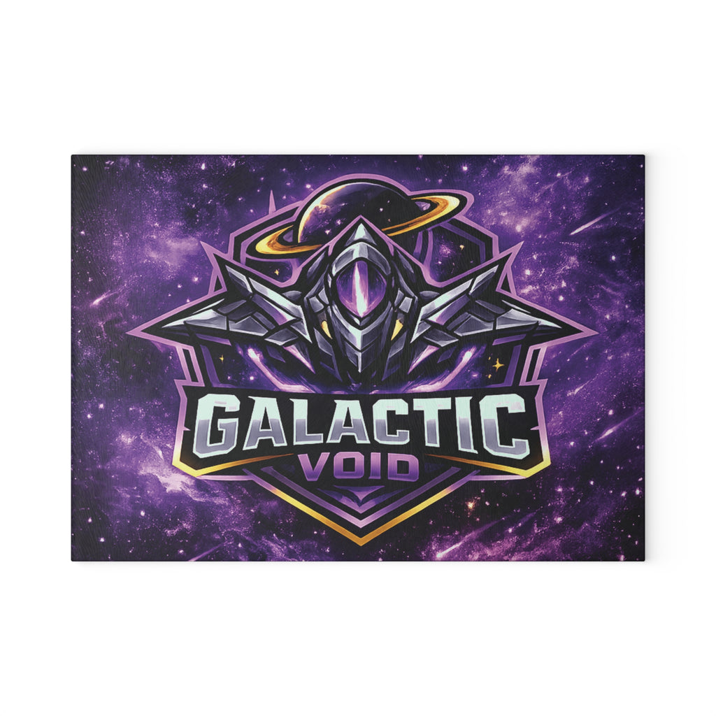 Galactic Void Glass Cutting Board