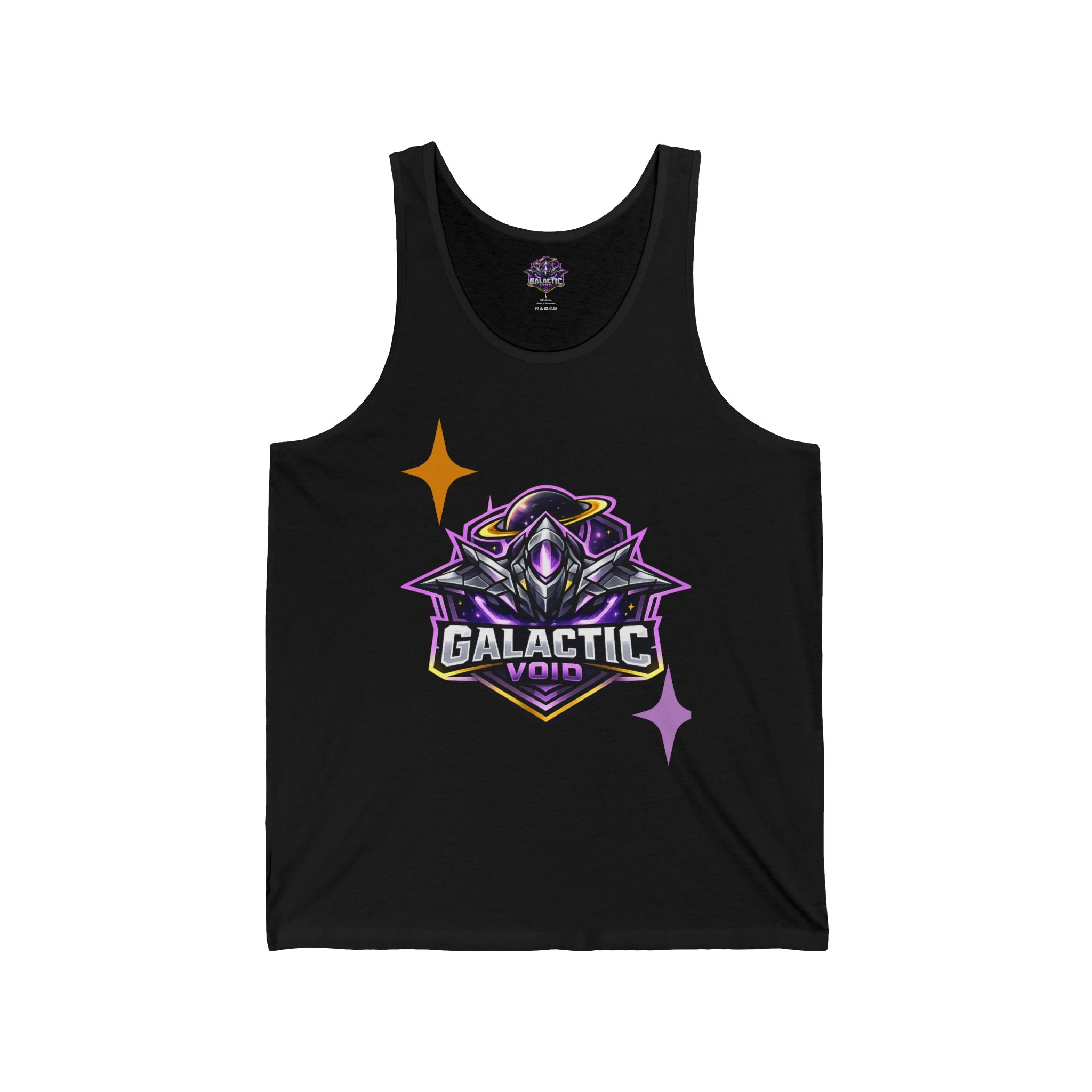 Galactic Void Tank Top — Space Logo Gamer Tank