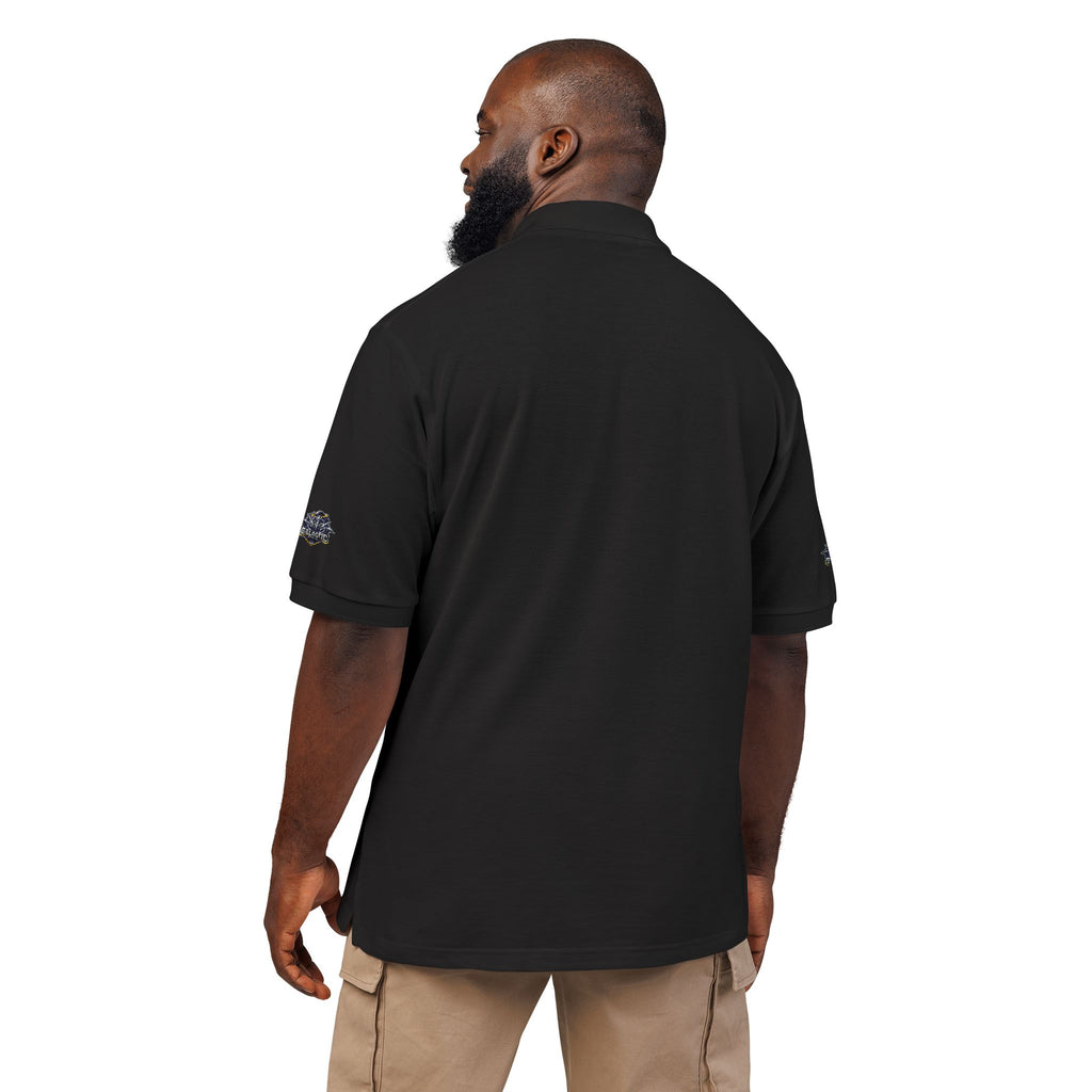 Embroidered Galactic Void Polo