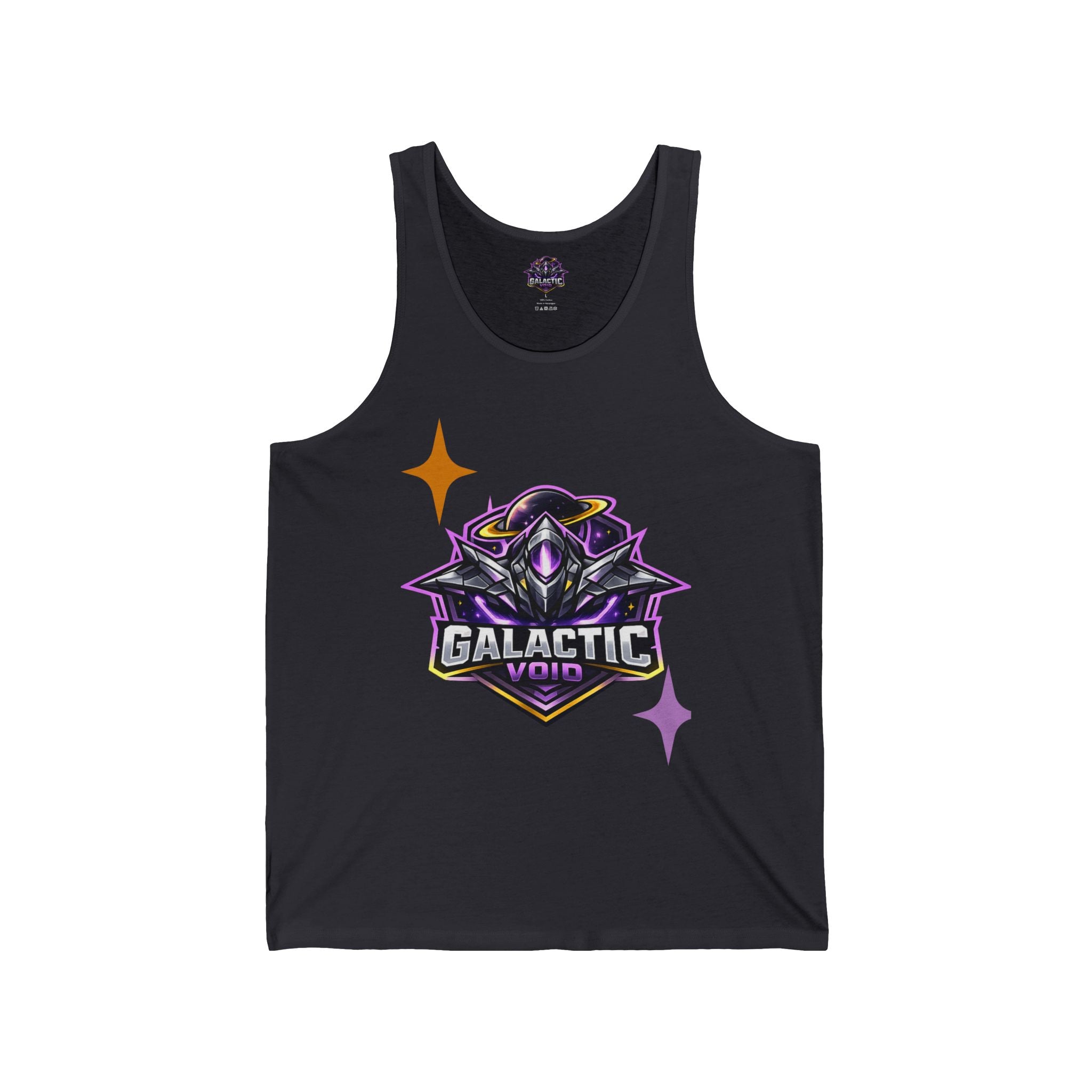 Galactic Void Tank Top — Space Logo Gamer Tank