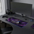 LED Gaming Mouse Pad — "Galactic Void" RGB Extended Desk Mat for Gamers