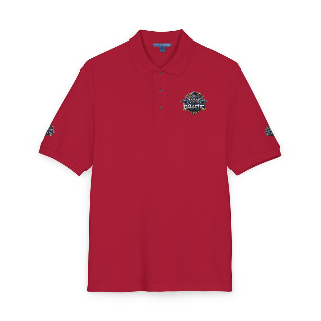 Embroidered Galactic Void Polo