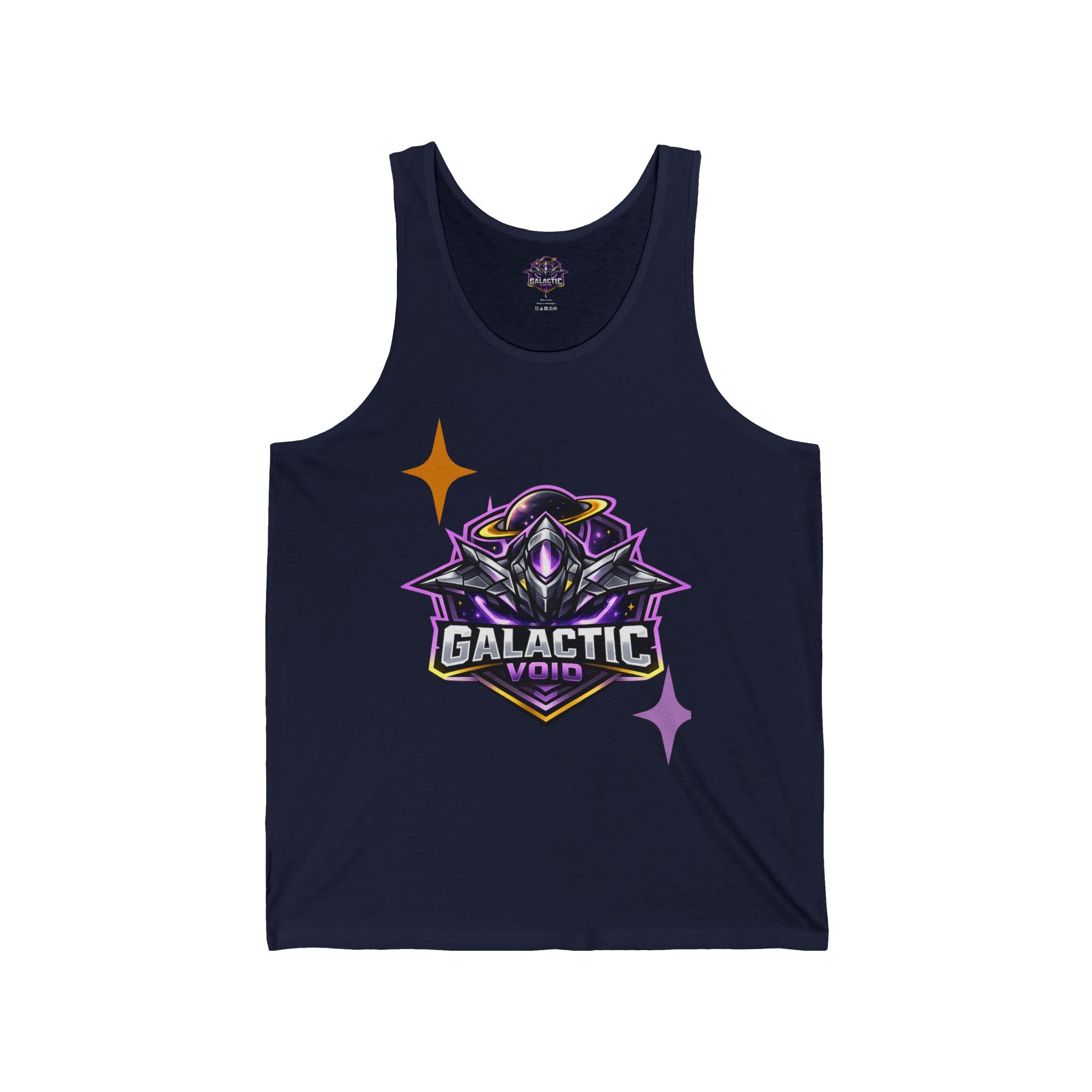Galactic Void Tank Top — Space Logo Gamer Tank