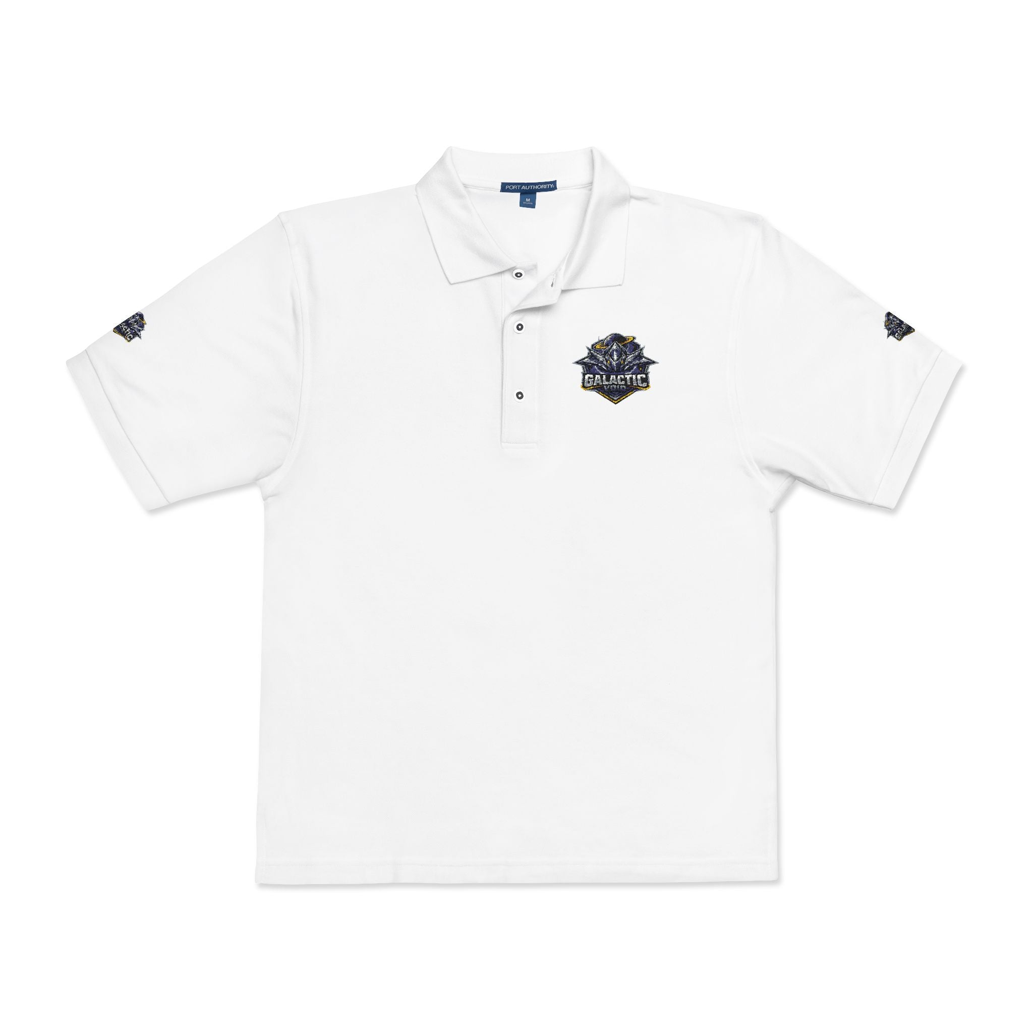 Embroidered Galactic Void Polo